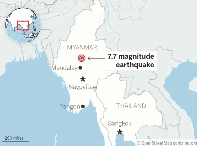Deadly 7.7 Magnitude Earthquake Rocks Thailand and Myanmar: What You Need to Know